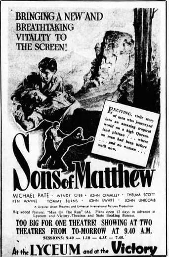 Poster for Sons of Matthew