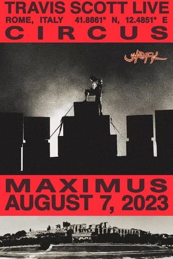 Poster for Travis Scott - Circus Maximus (Live in Rome)