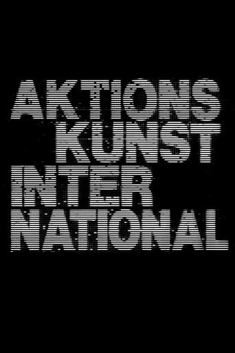 Poster for Aktionskunst International. Dokumente zum Internationalen Aktionismus