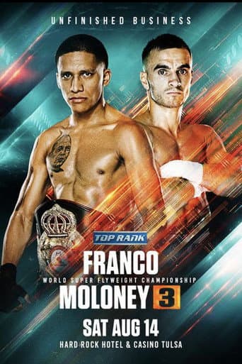 Poster for Joshua Franco vs. Andrew Moloney III