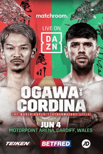 Poster for Kenichi Ogawa vs. Joe Cordina