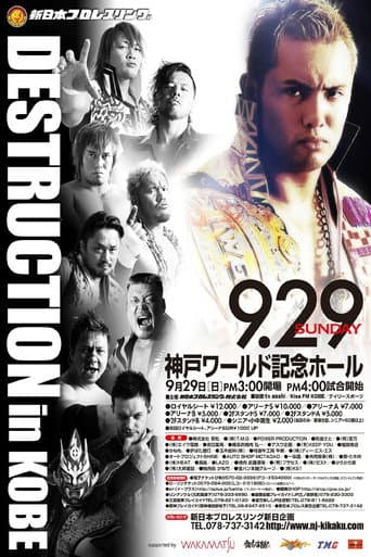 Poster for NJPW Destruction 2013