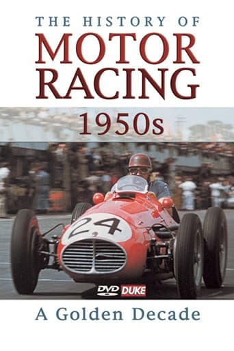 Poster for The History of Motor Racing 1950s - A Golden Decade