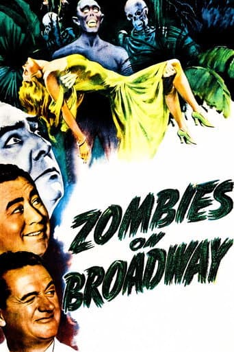 Poster for Zombies on Broadway
