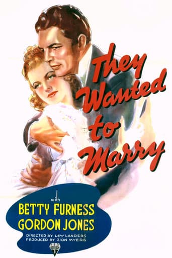 Poster for They Wanted to Marry