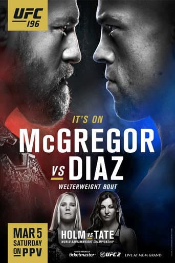 Poster for UFC 196: McGregor vs Diaz