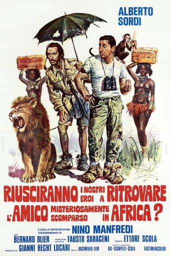 Poster for Will Our Heroes Be Able to Find Their Friend Who Has Mysteriously Disappeared in Africa?