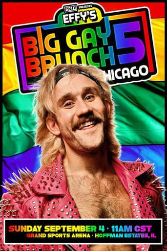 Poster for GCW Effy's Big Gay Brunch 5