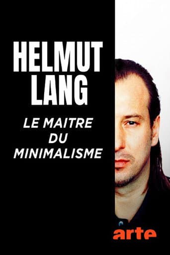 Poster for Helmut Lang, Meister der Coolness