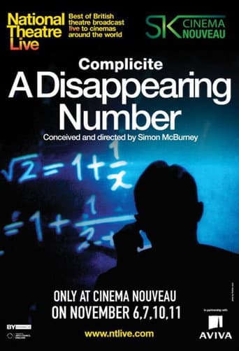 Poster for National Theatre Live: A Disappearing Number