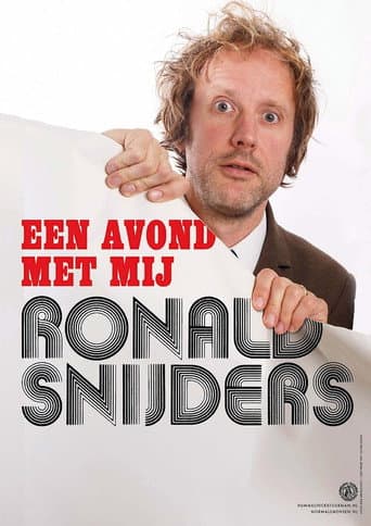 Poster for Ronald Snijders: Een Avond met Mij