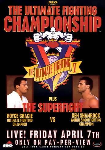 Poster for UFC 5: The Return of the Beast