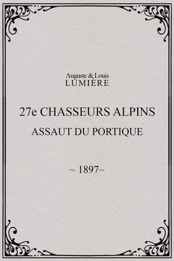 Poster for 27ème chasseurs alpins : assaut du portique