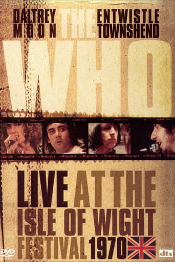 Poster for Listening to You: The Who Live at the Isle of Wight