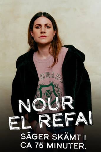 Poster for Nour El Refai säger skämt i ca 75 minuter