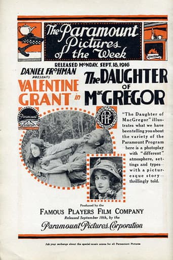 Poster for The Daughter of MacGregor