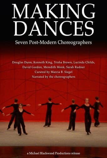 Poster for Making Dances: Seven Post-Modern Choreographers