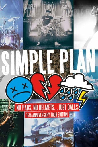 Poster for Simple Plan: No Pads, No Helmets... Just Balls 15th Anniversary Tour!