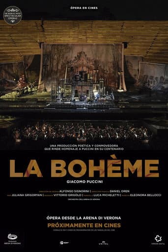 Poster for La Bohème - Arena di Verona