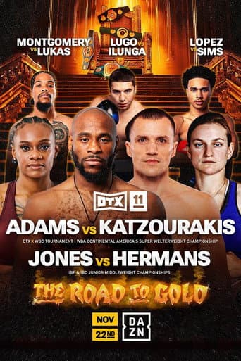Poster for Brandon Adams vs. Andreas Katzourakis