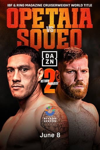 Poster for Jai Opetaia vs. Claudio Squeo