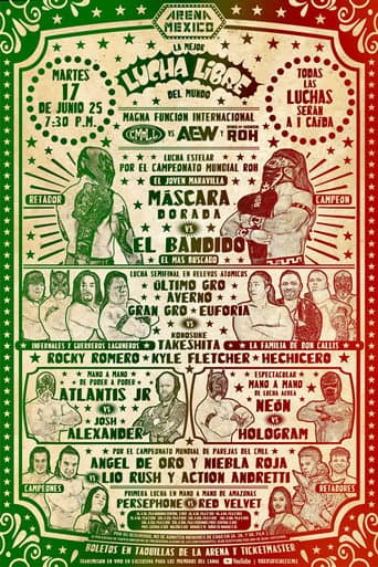 Poster for CMLL Martes Populares - CMLL vs. AEW/ROH