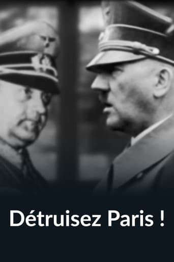Poster for Détruisez Paris !