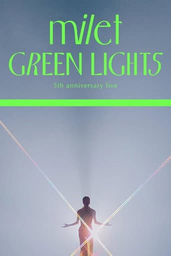 Poster for milet 5th anniversary live "GREEN LIGHTS"