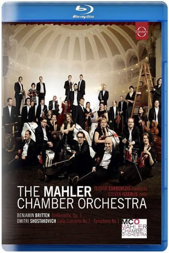 Poster for Mahler Chamber Orchestra - Shostakovich & Britten (Klara Festival 2013)