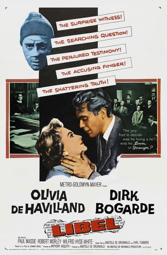Poster for Libel