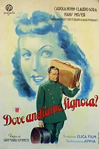 Poster for Dove andiamo, signora?