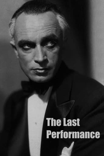 Poster for The Last Performance
