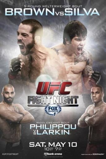 Poster for UFC Fight Night 40: Brown vs. Silva