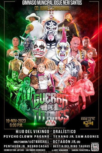 Poster for AAA Guerra de Titanes 2023