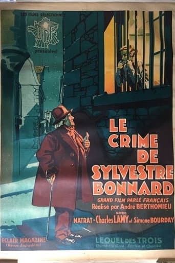 Poster for The crime of Sylvestre Bonnard