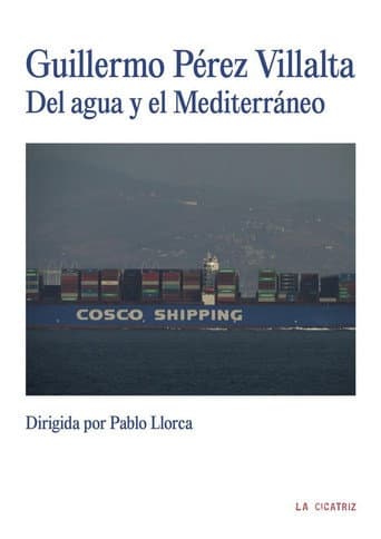 Poster for Guillermo Pérez Villalta. Del agua y el Mediterráneo