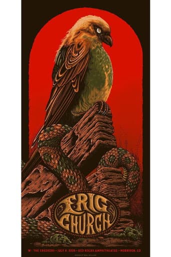 Poster for Eric Church - Live at Red Rocks Amphitheatre 7-08-2026