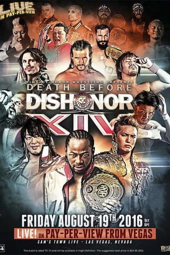 Poster for ROH: Death Before Dishonor XIV