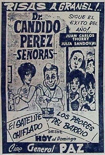 Poster for Dr. Cándido Pérez, señoras