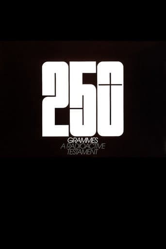 Poster for 250 Grammes – A Radioactive Testament
