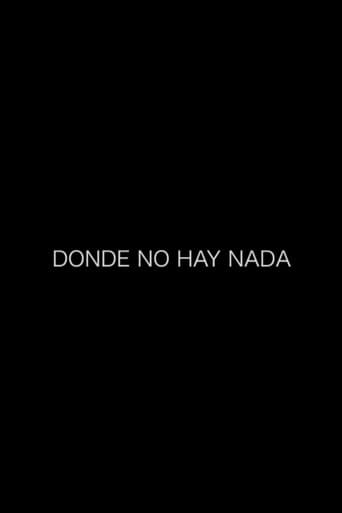 Poster for Donde no hay nada