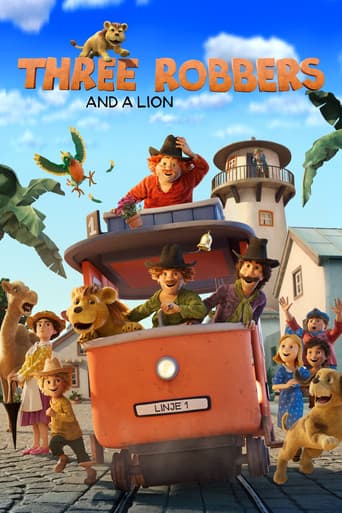 Poster for Three Robbers and a Lion