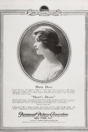 Poster for Heart's Desire