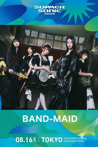 Poster for Band-Maid Live at Summer Sonic Tokyo 2025