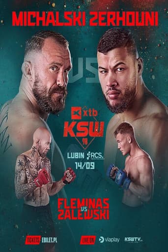 Poster for KSW 98: Paczuski vs. Zerhouni