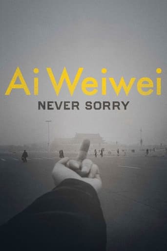 Poster for Ai Weiwei: Never Sorry