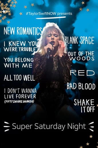 Poster for Taylor Swift: Super Saturday Night Show
