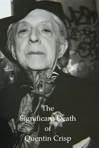 Poster for The Significant Death of Quentin Crisp