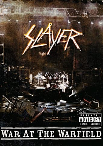 Poster for Slayer: War at the Warfield