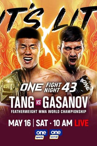 Poster for ONE Fight Night 43: Tang vs. Gasanov